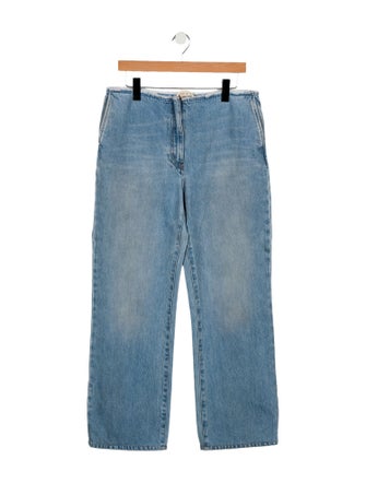 The Row High-Rise Wide Leg Jeans