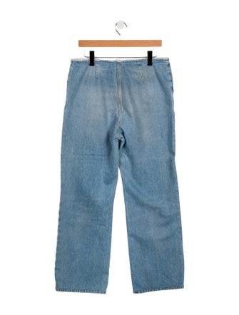 The Row High-Rise Wide Leg Jeans