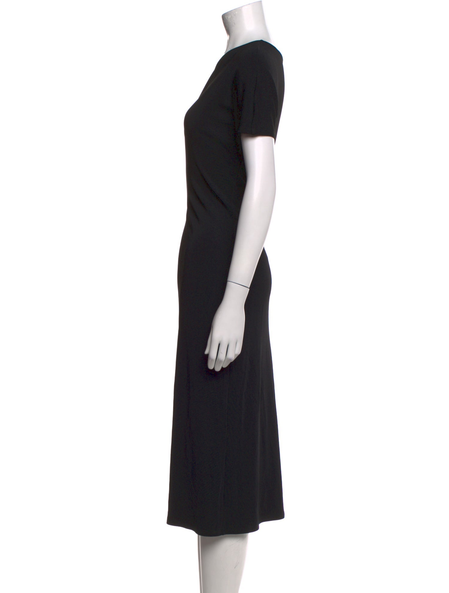 The Row Crew Neck Midi Length Dress