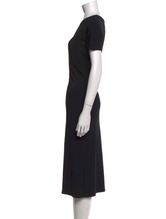The Row Crew Neck Midi Length Dress