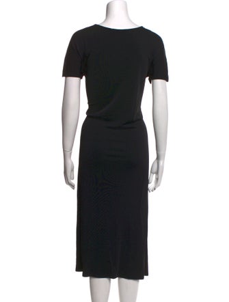 The Row Crew Neck Midi Length Dress