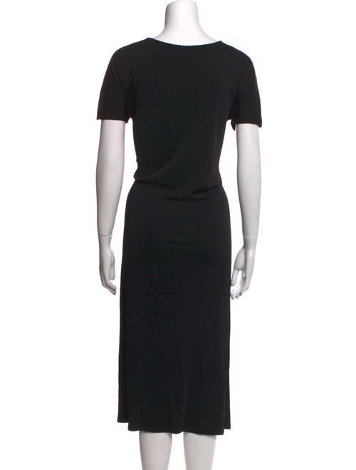 The Row Crew Neck Midi Length Dress