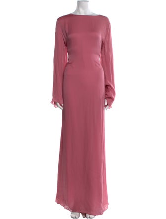 The Row Silk Long Dress