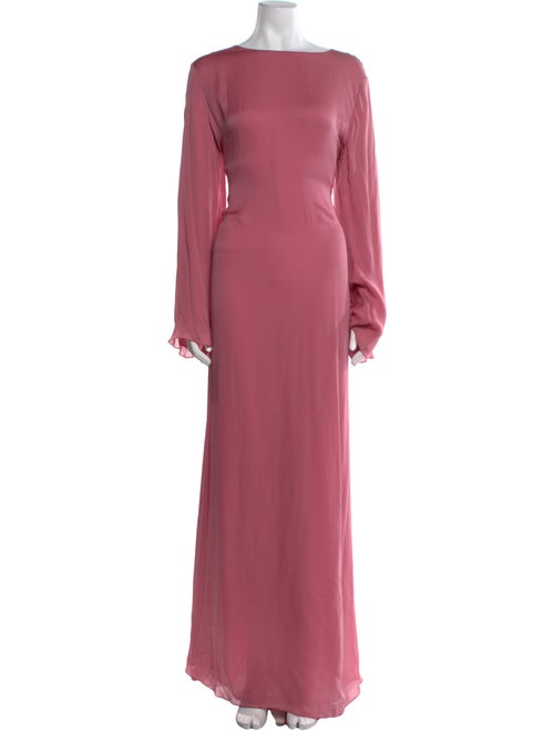 The Row Silk Long Dress