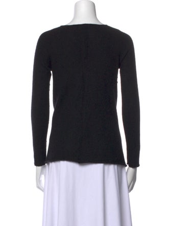The Row Cashmere Bateau Neckline Sweater