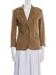 The Row Suede Blazer