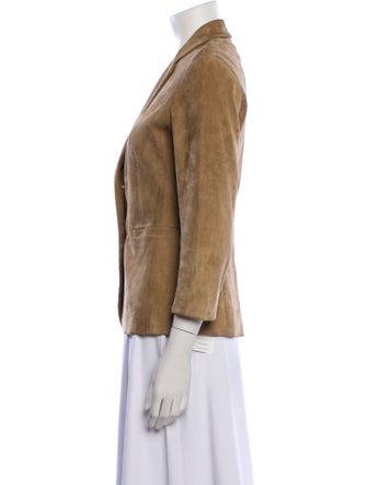 The Row Suede Blazer