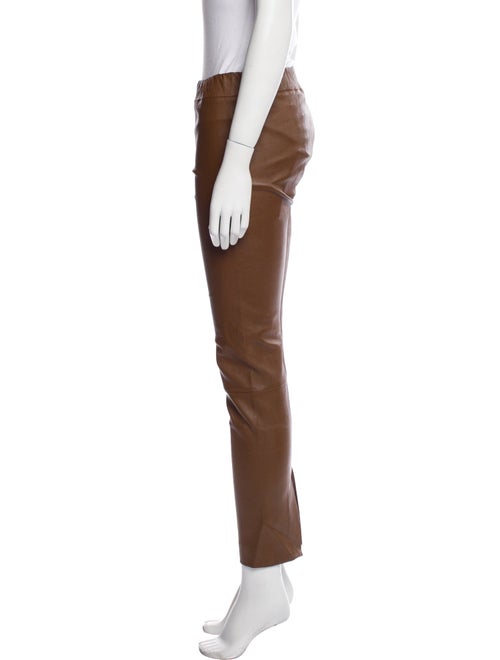 The Row Lambskin Skinny Leg Pants