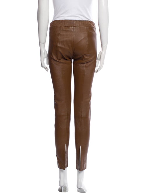 The Row Lambskin Skinny Leg Pants