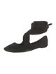 The Row Elodie Suede Ballet Flats