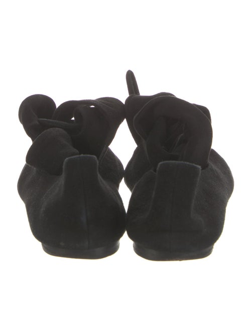 The Row Elodie Suede Ballet Flats