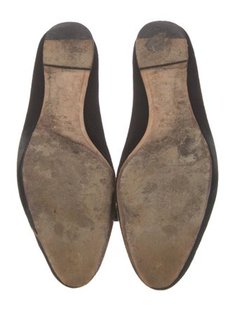 The Row Elodie Suede Ballet Flats