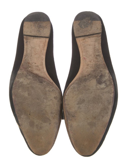 The Row Elodie Suede Ballet Flats