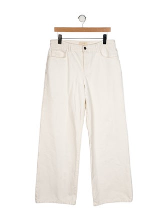 The Row 'Eglitta' Wide Leg Jeans