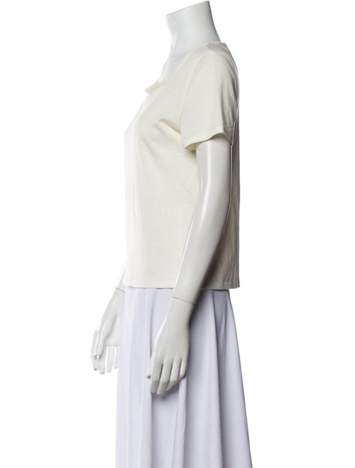 The Row Scoop Neck Short Sleeve T-Shirt