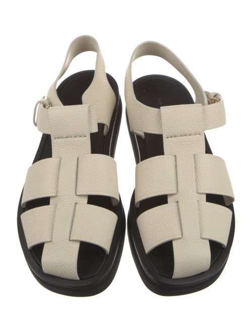 The Row Fisherman Leather Sandals