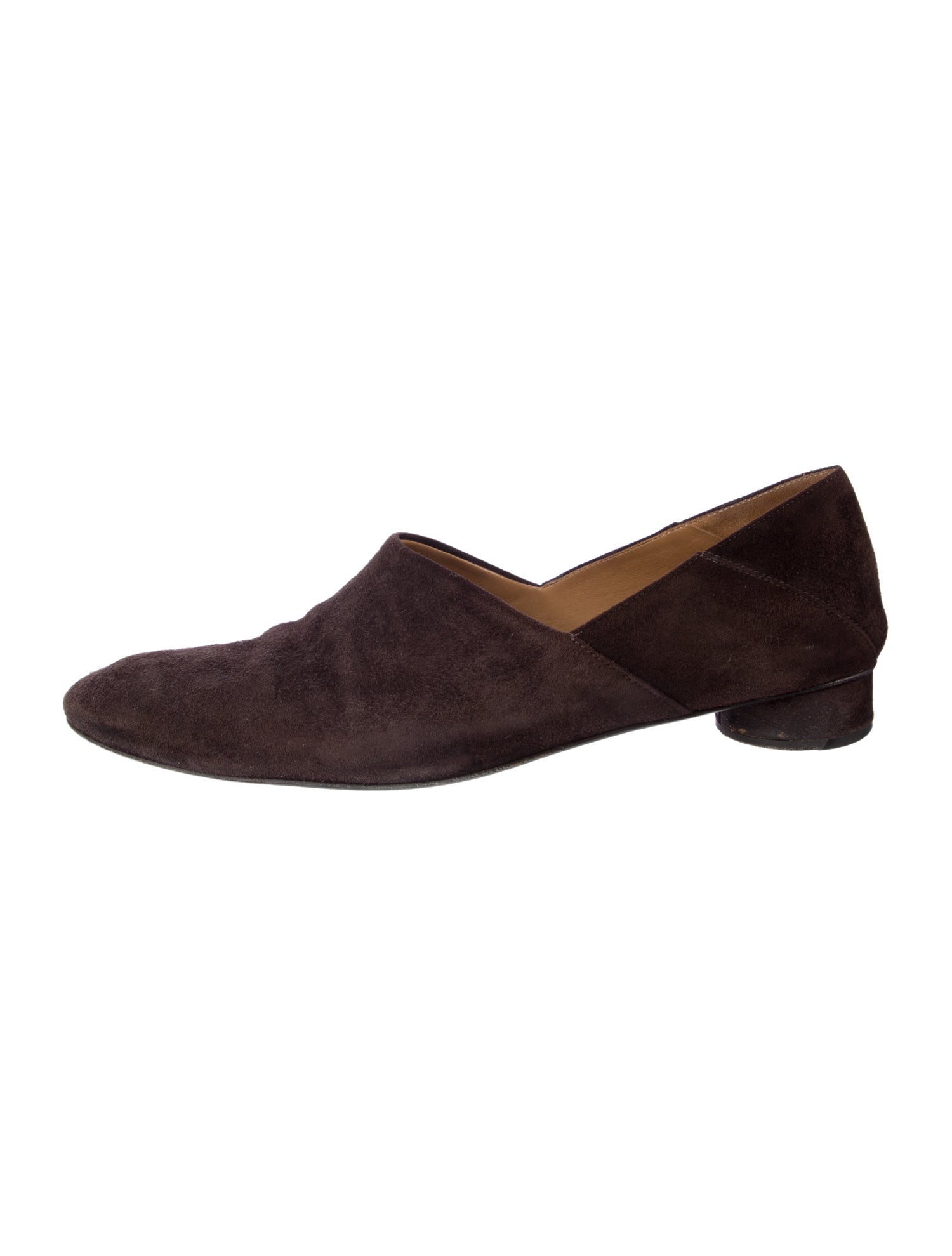 The Row Noelle Suede Flats