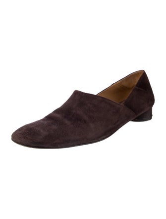 The Row Noelle Suede Flats