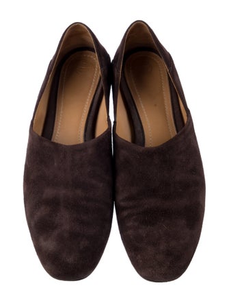 The Row Noelle Suede Flats