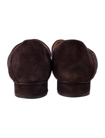 The Row Noelle Suede Flats