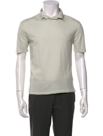 The Row Mauro Virgin Wool Polo Shirt