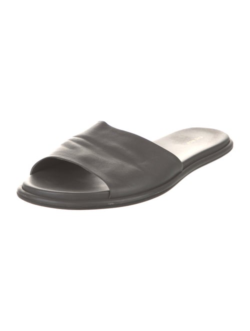 The Row Canal Leather Slides