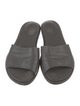 The Row Canal Leather Slides