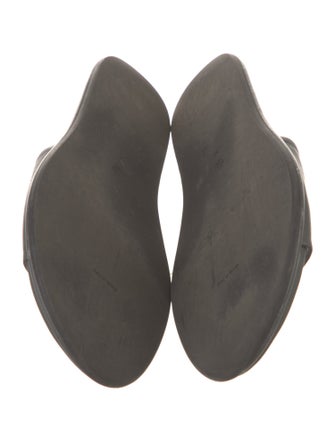 The Row Canal Leather Slides