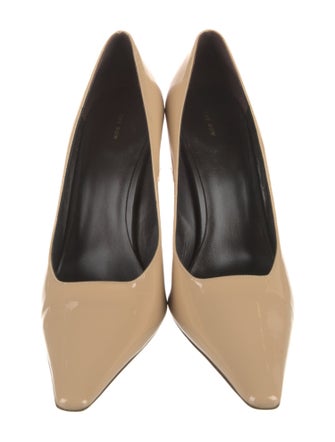 The Row Patent Leather Pumps