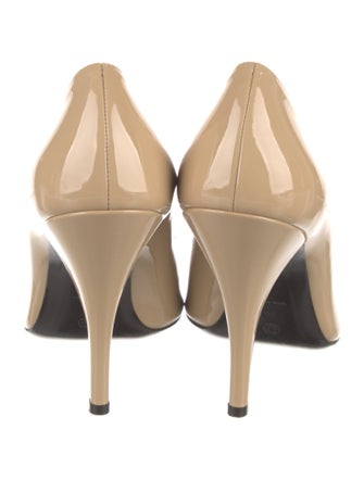 The Row Patent Leather Pumps