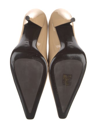 The Row Patent Leather Pumps