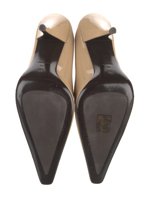 The Row Patent Leather Pumps
