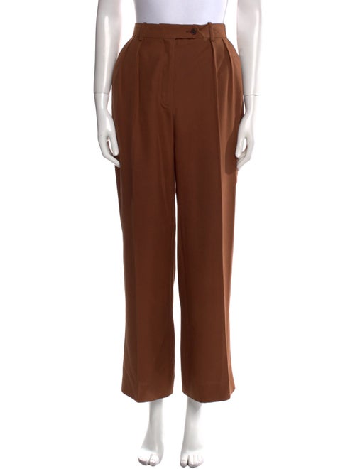 The Row Silk Wide Leg Pants