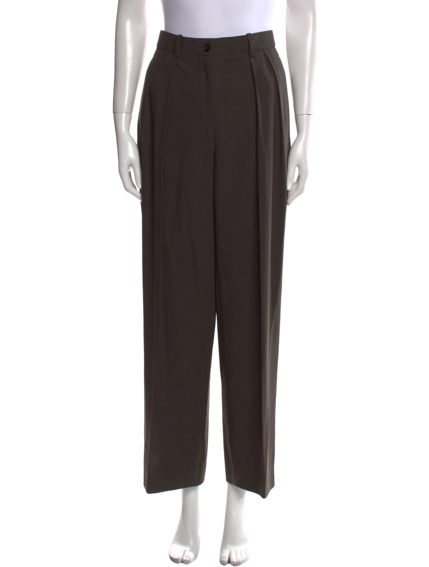 The Row Virgin Wool Wide Leg Pants