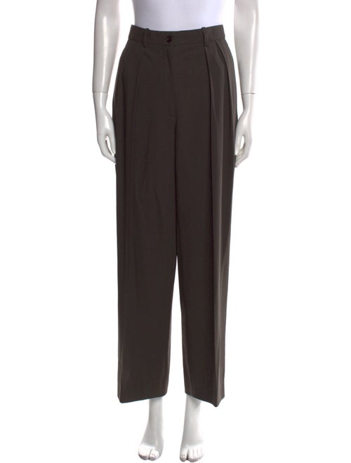 The Row Virgin Wool Wide Leg Pants