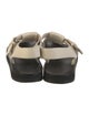 The Row Fisherman Leather Slingback Sandals