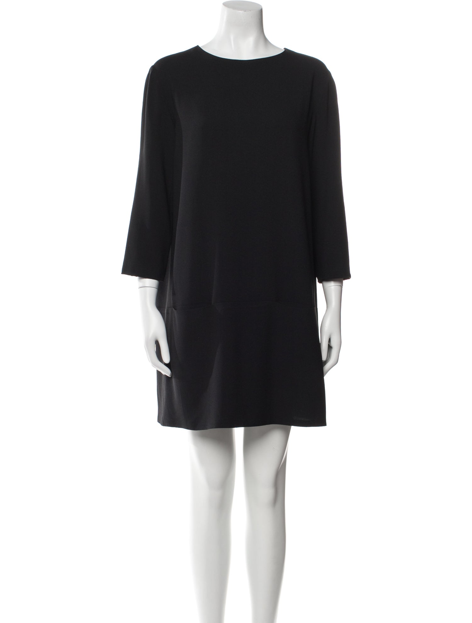 The Row Bateau Neckline Mini Dress