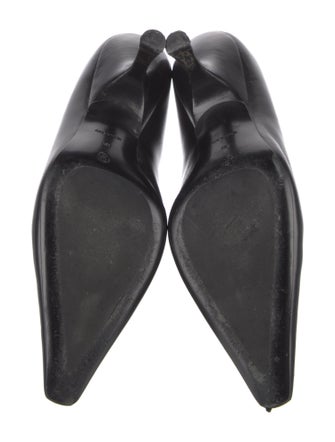 The Row Leather Pumps