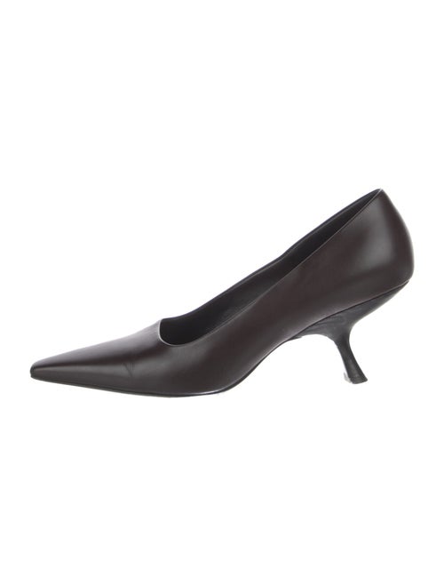 The Row Leather Pumps