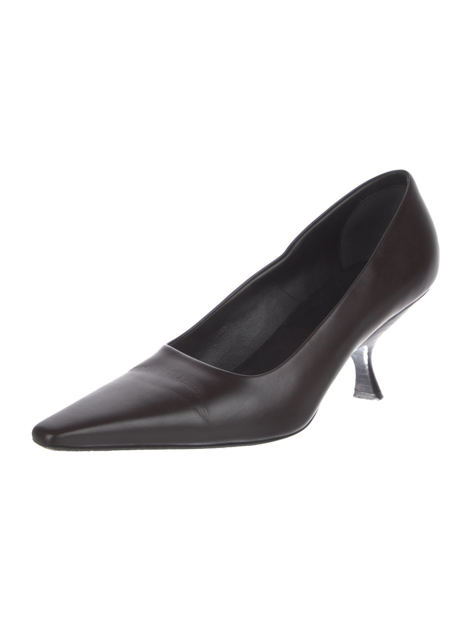 The Row Leather Pumps