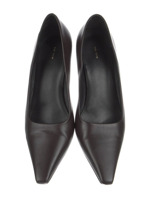 The Row Leather Pumps