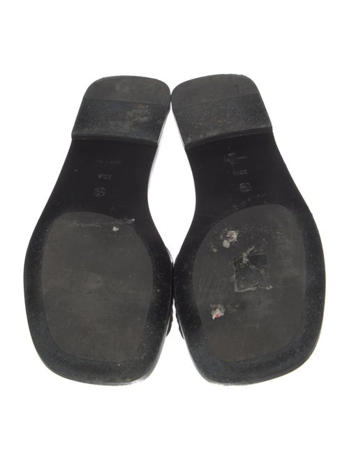 The Row Leather Slides