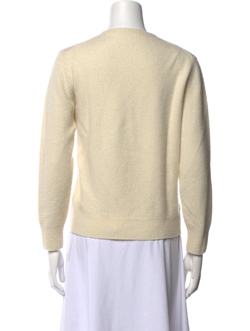 The Row Merino Wool Bateau Neckline Sweater