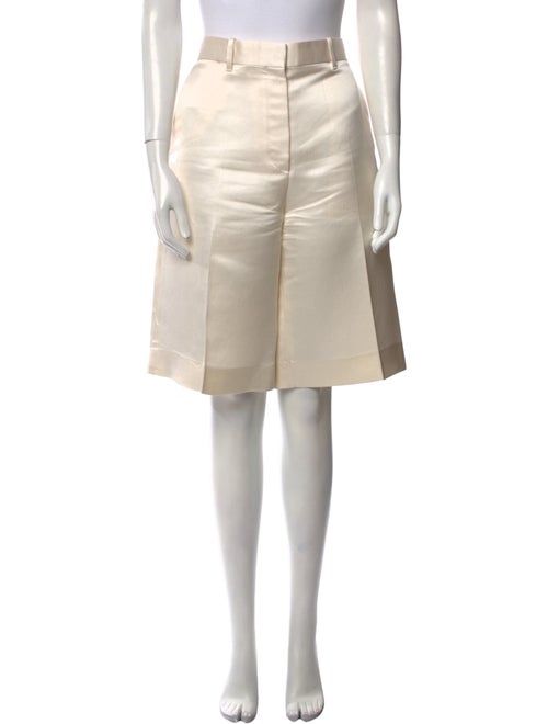 The Row Silk Knee-Length Shorts
