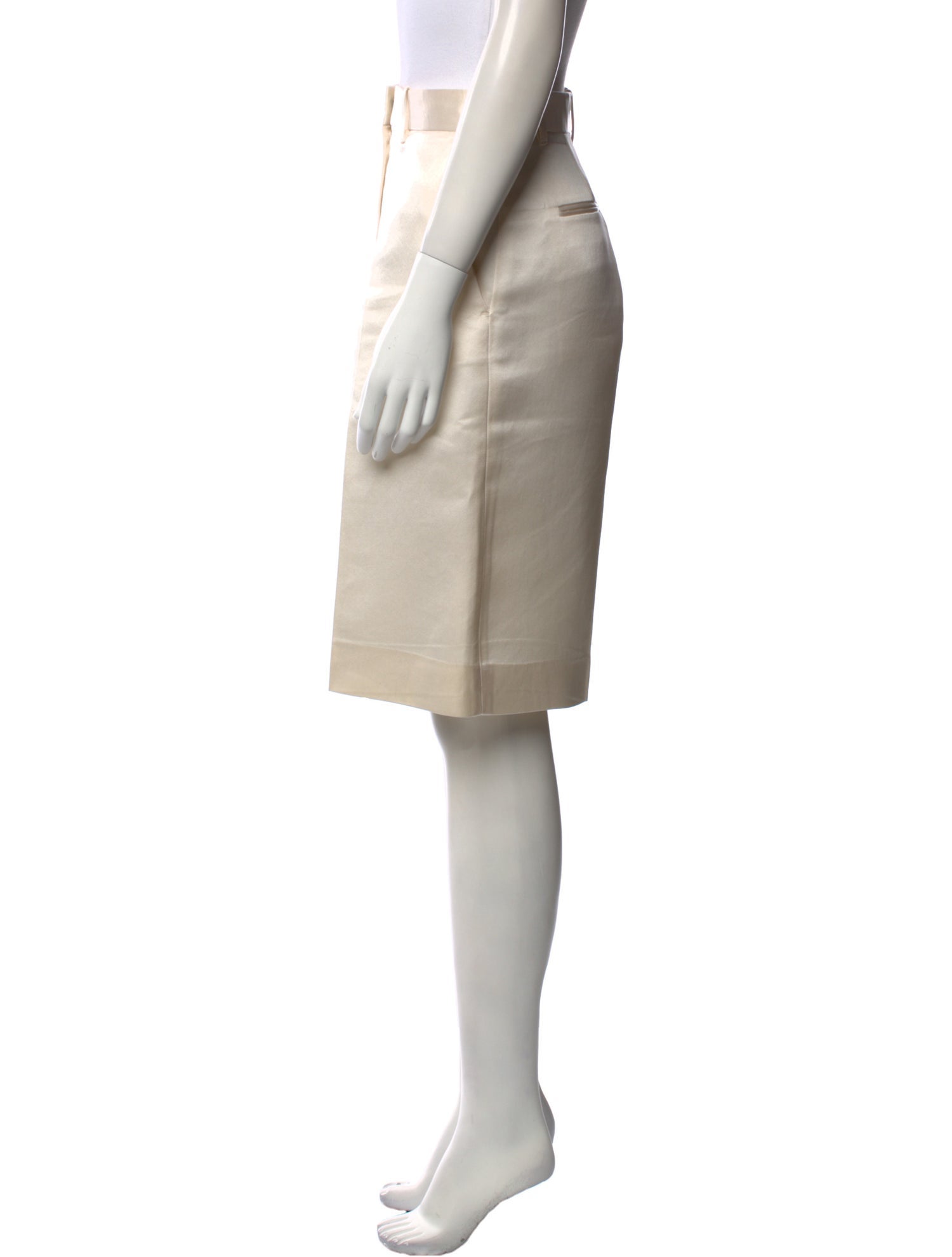 The Row Silk Knee-Length Shorts