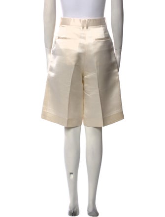 The Row Silk Knee-Length Shorts