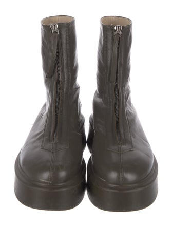 The Row Leather Boots