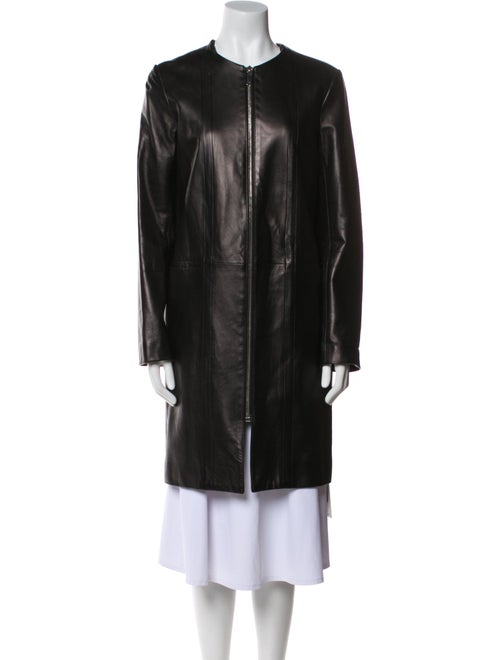 The Row Leather Coat