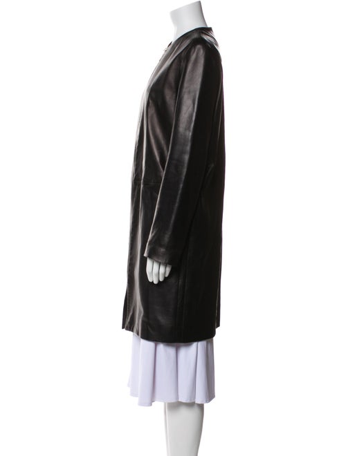 The Row Leather Coat