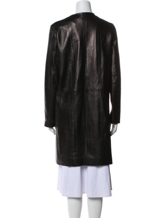 The Row Leather Coat